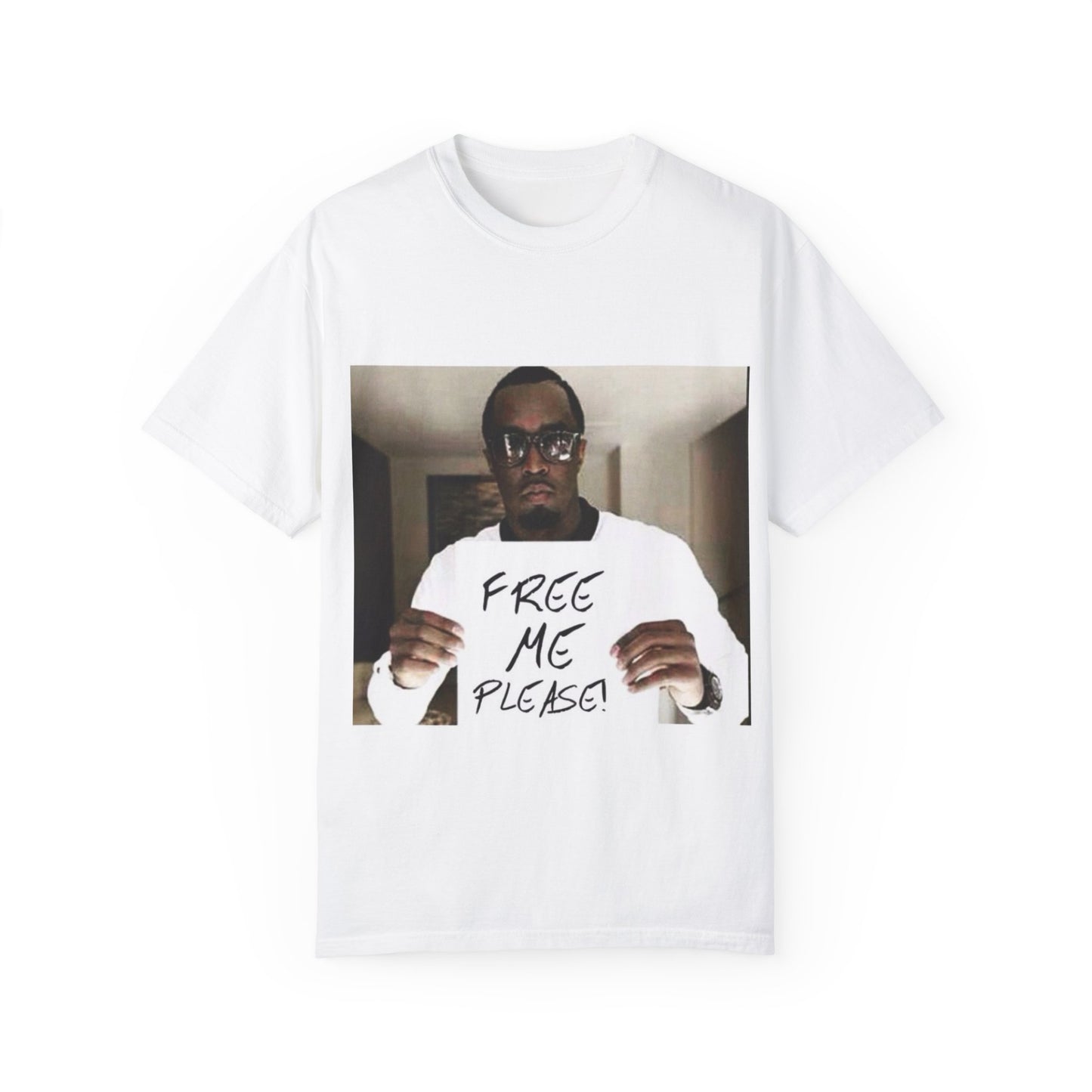 "Free Me" White Tee Unisex